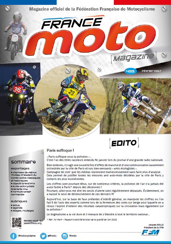 France Moto Magazine 499 Février 2017