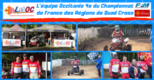 Retour sur le Championnat de France des Régions de Quad