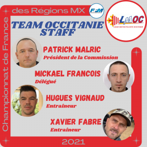 Team Occitanie MX STAFF 2021