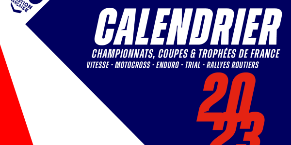 Les calendriers 2023 des différents championnats de France dévoilés