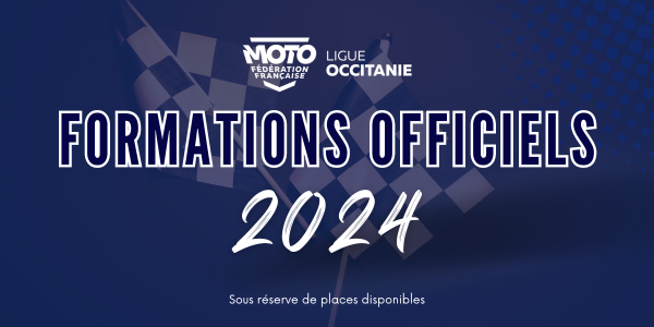 Formation des Officiels de la Ligue Moto Occitanie